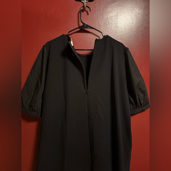 Nordstrom Black Maxi Dress Womens XXL Ponte Knit  Classic Chic Elegant Party - Picture 6 of 9